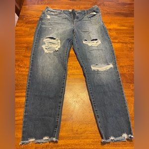 Size 12 Women Dark blue jeans